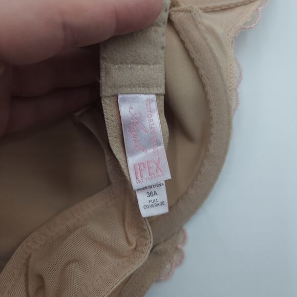 Victoria's Secret Full Coverage Angels IPEX Bra in Tan Size 36A - Picture 7 of 8